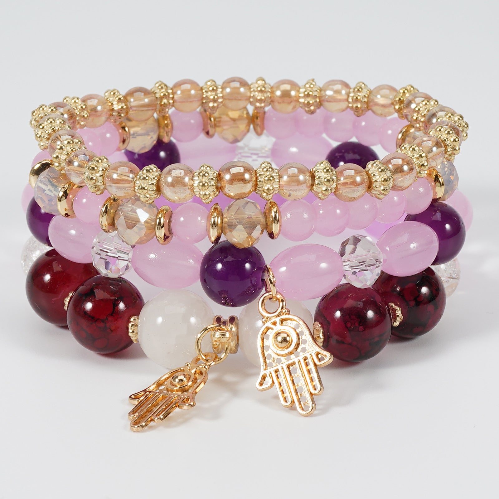 Boho Cross Beaded Necklace - product image 31