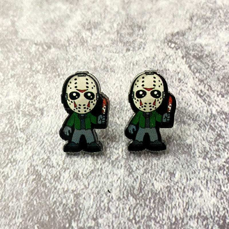 Cross Acrylic Earrings - product image 6