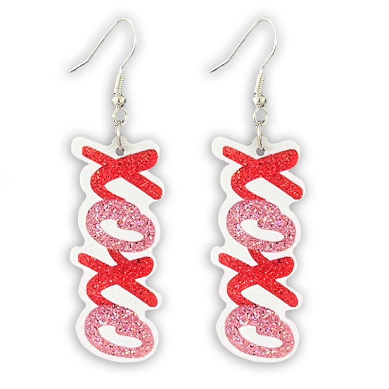 Supply Women's Accessories: Valentine's Day Sparkling Bow with Trendy Text - - product image 9