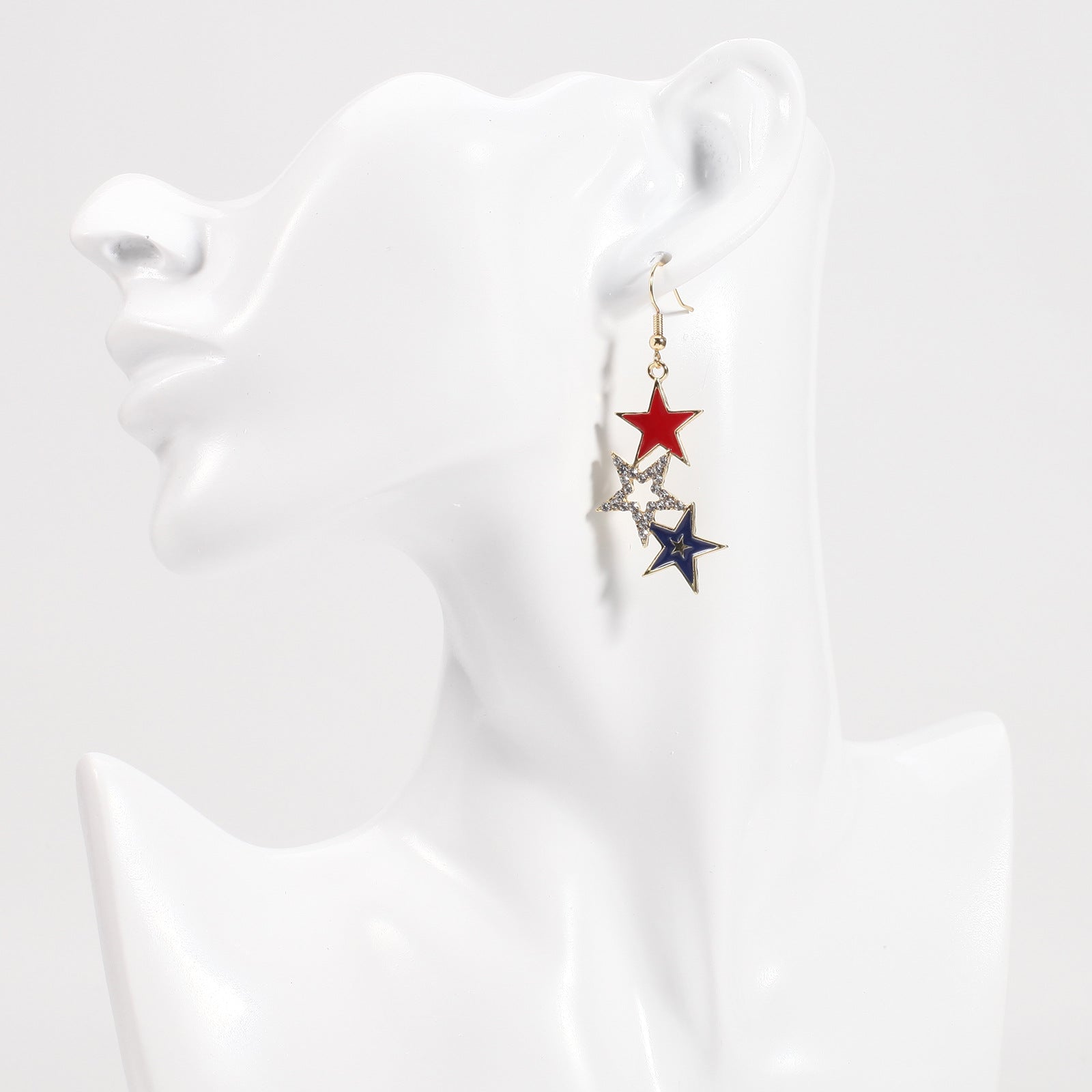 Cross Flag Earrings - product image 64