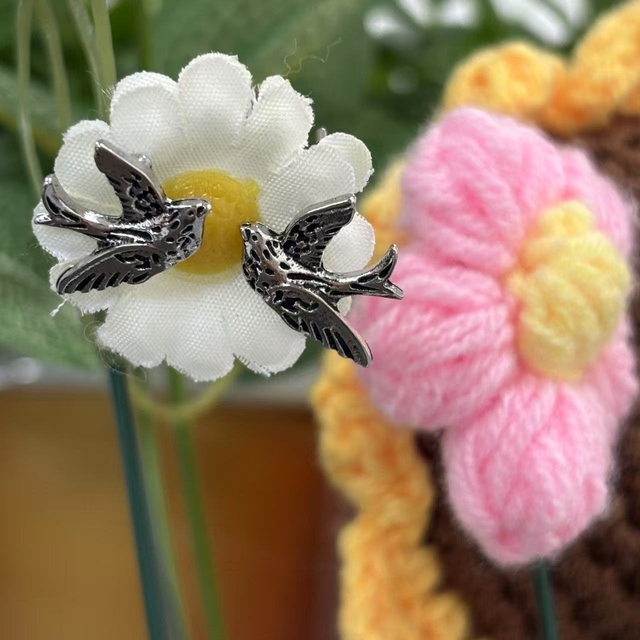 Vintage Cross Earrings - product image 8