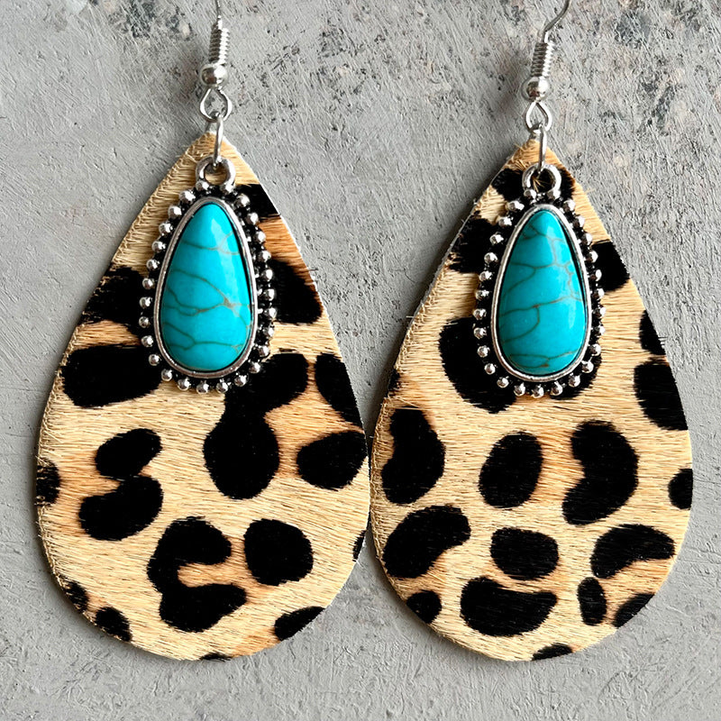 Western Turquoise Vintage Earrings - product image 2