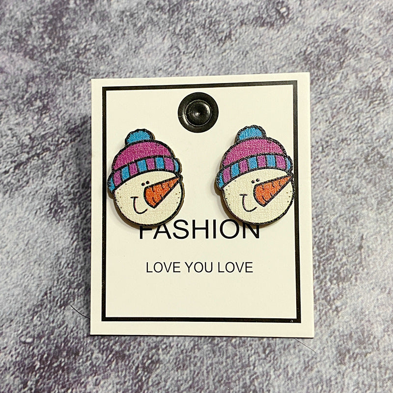 Statement Cross Wood Earrings - product image 8