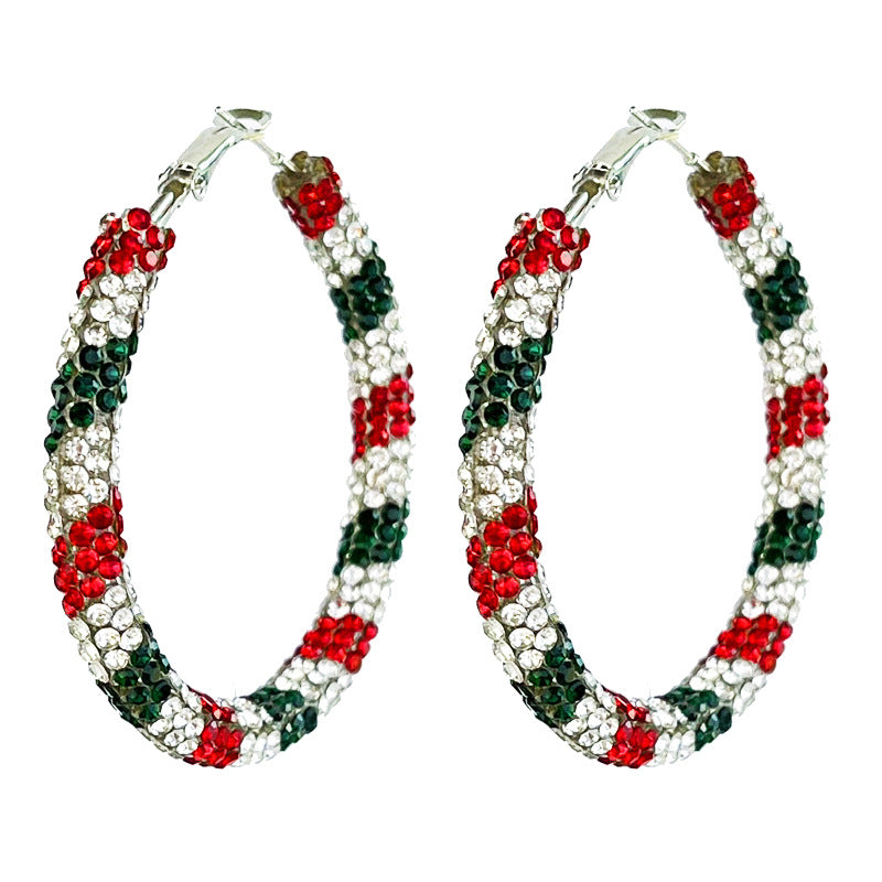 Cross Crystal Earrings - product image 5