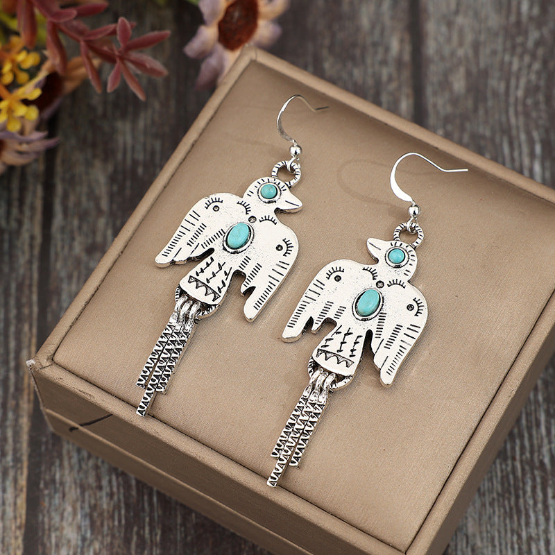 Turquoise Vintage Earrings - product image 9