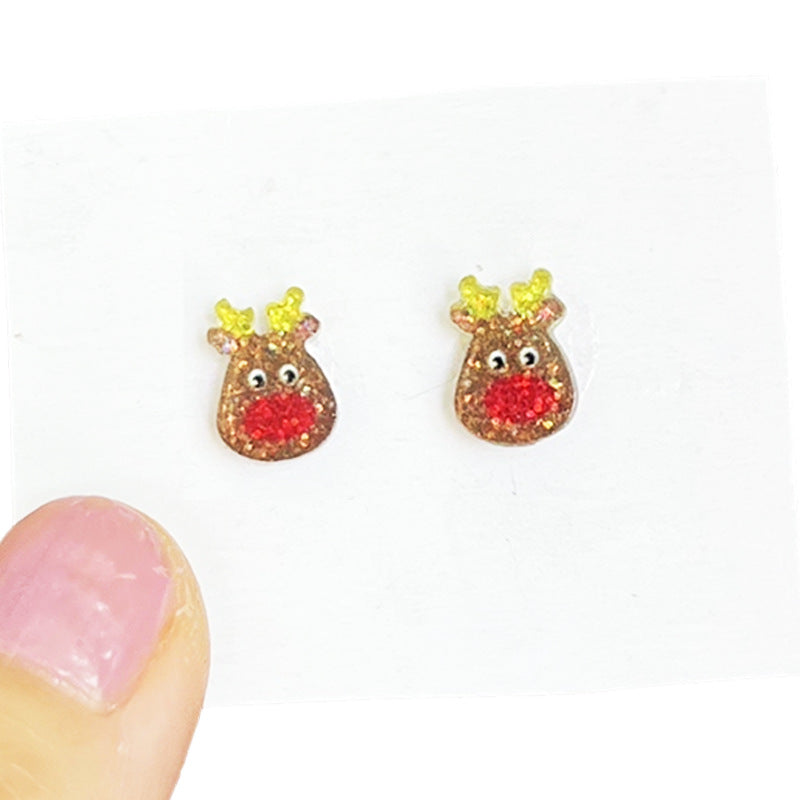 Supply Women's Fashion Earrings with Christmas Tree - Bow - and Gingerbread - product image 8