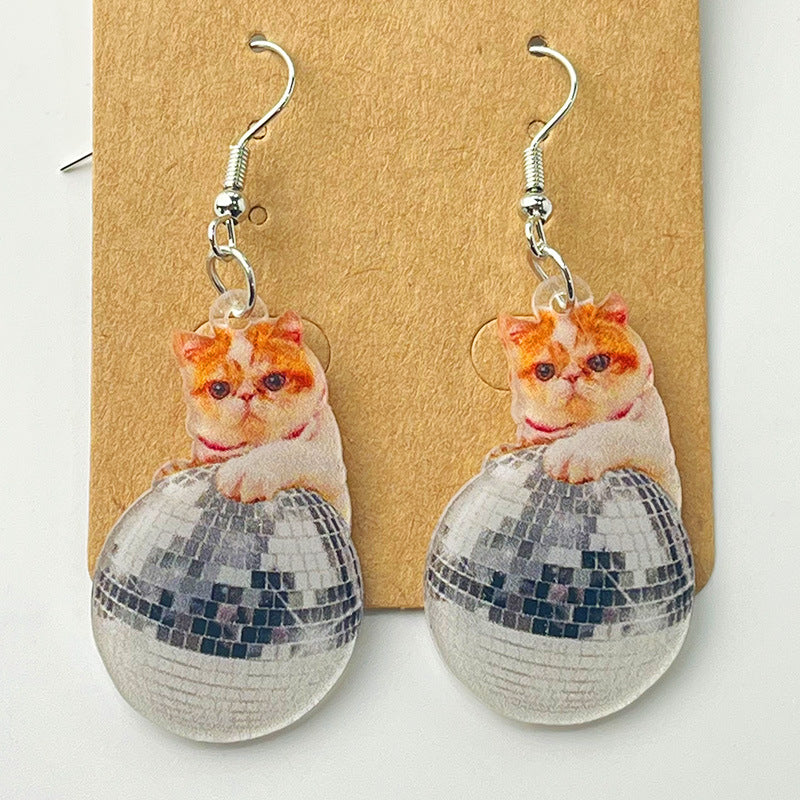 Moon Acrylic Earrings - product image 17
