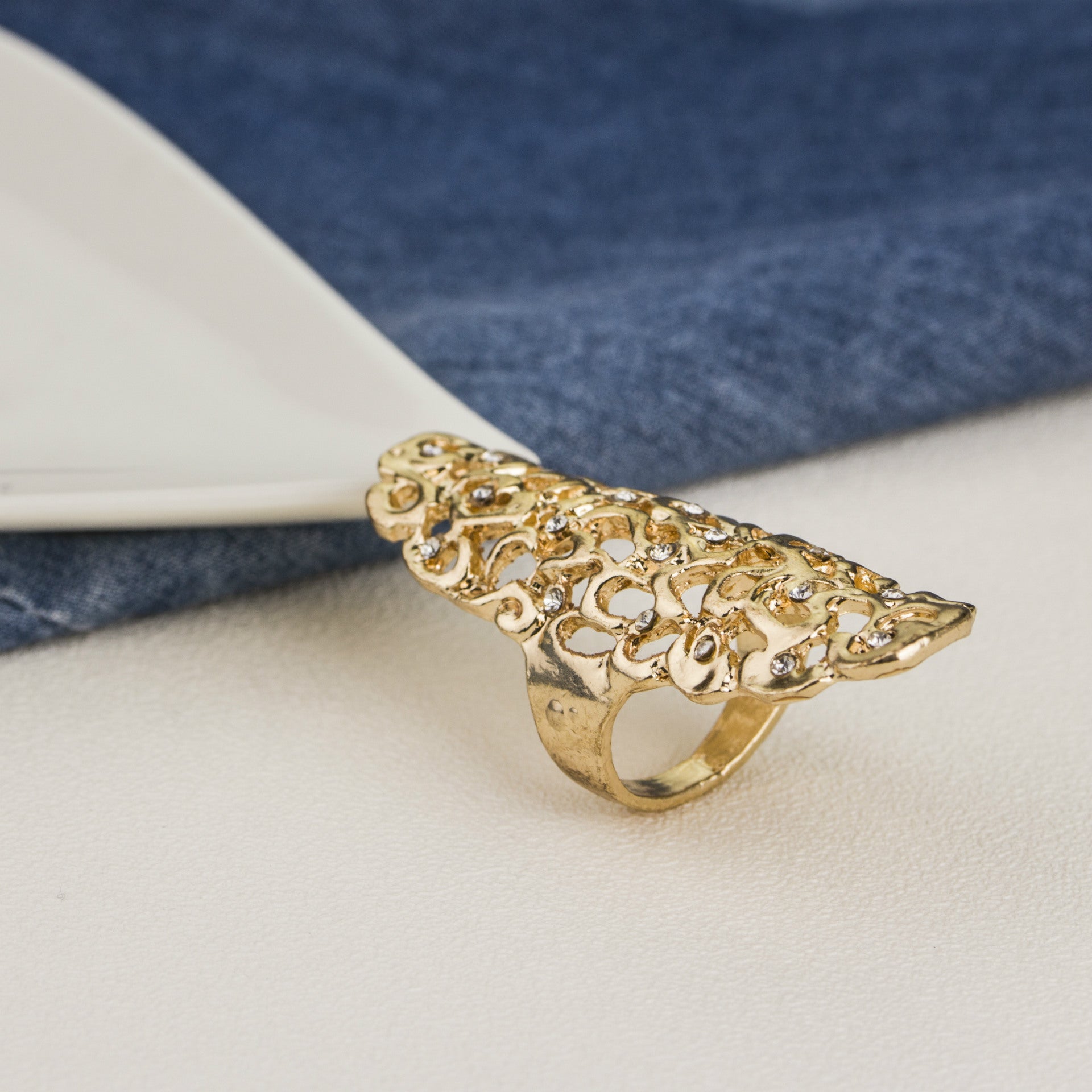 Statement Crystal Ring - product image 2