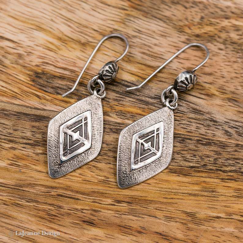 Boho Vintage Geometric Earrings for Women - product image 3