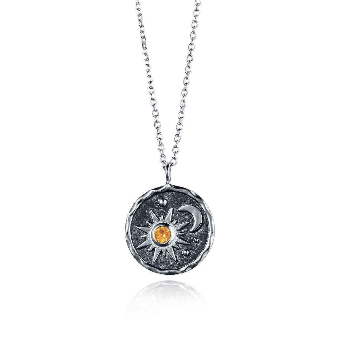 Vintage Moon Cross Necklace for Women - product image 2