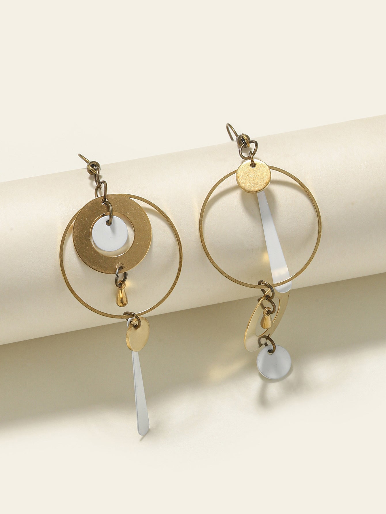 Vintage Statement Geometric Cross Earrings for Women - product image 11
