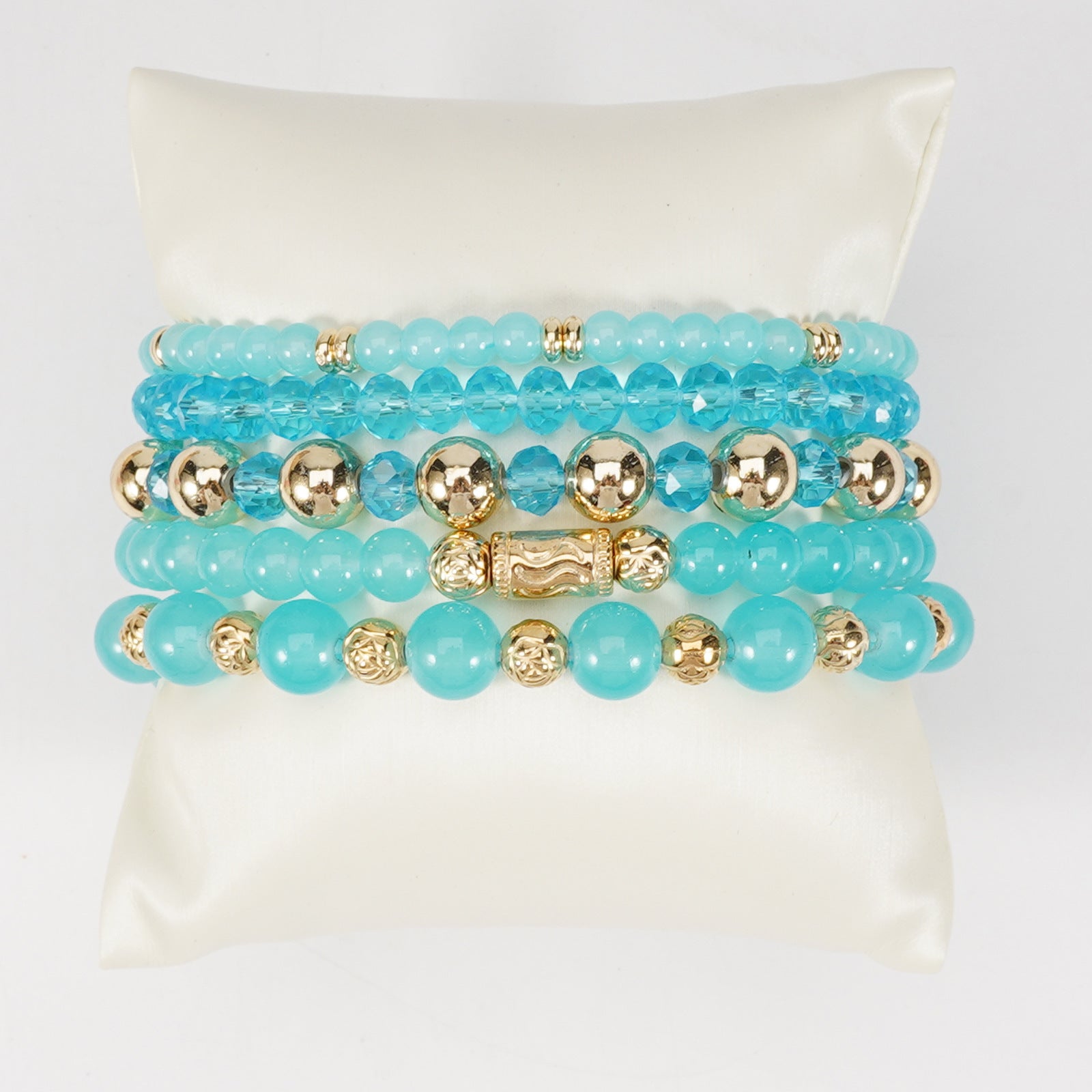 Boho Cross Beaded Bracelet for Women