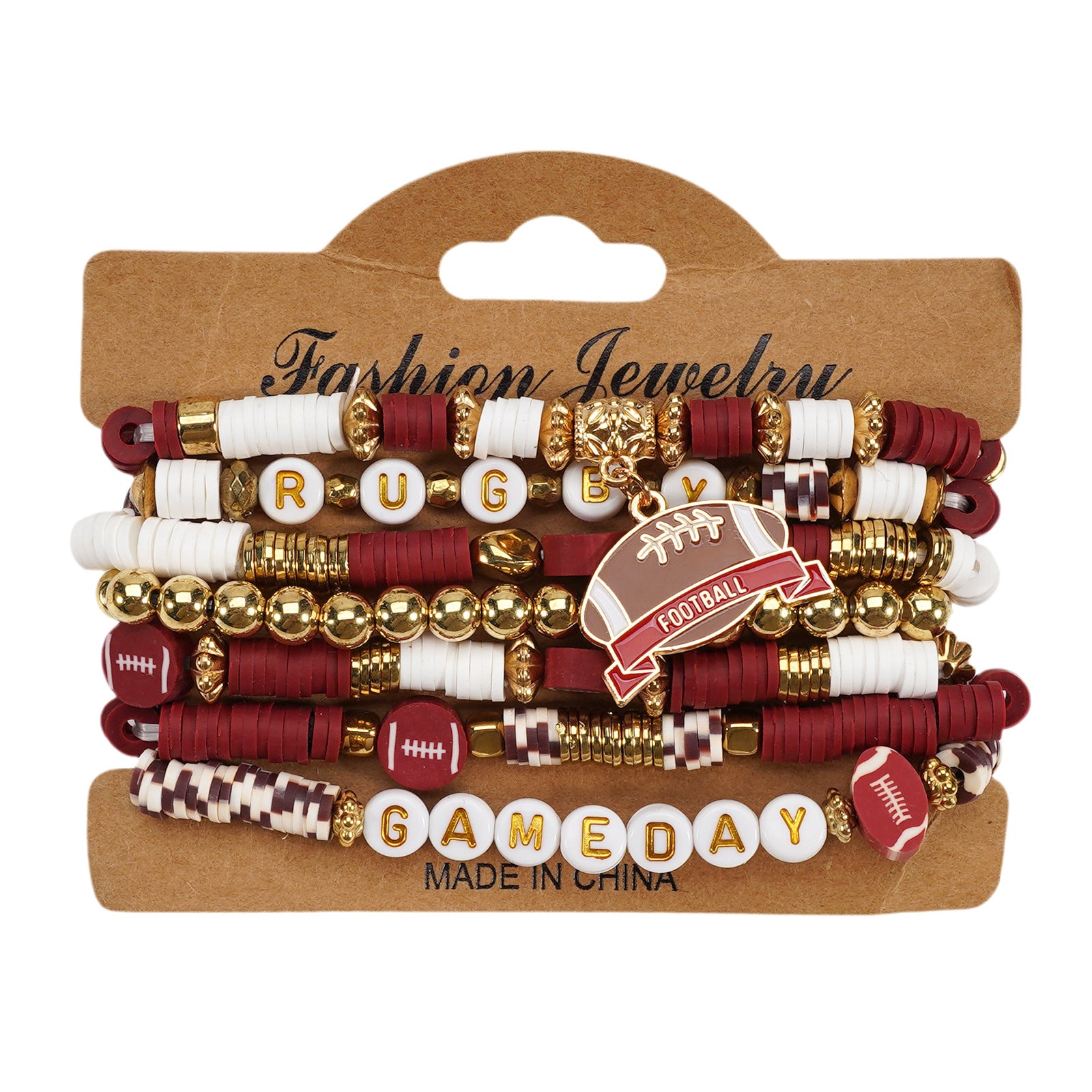Football Bracelet Game Day Bracelet Game Day Football Mom Fan Wristband for - product image 8