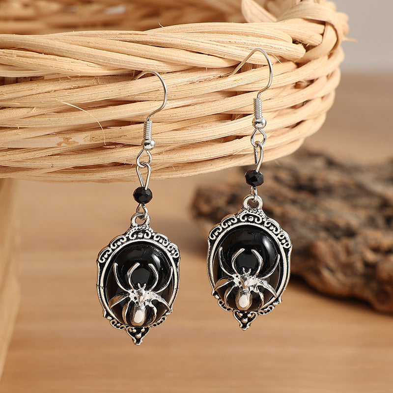 Vintage Cross Beaded Earrings - product image 6