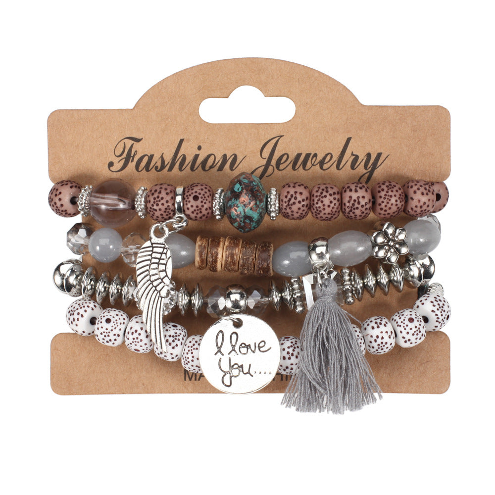 Boho Cross Beaded Bracelet - product image 8