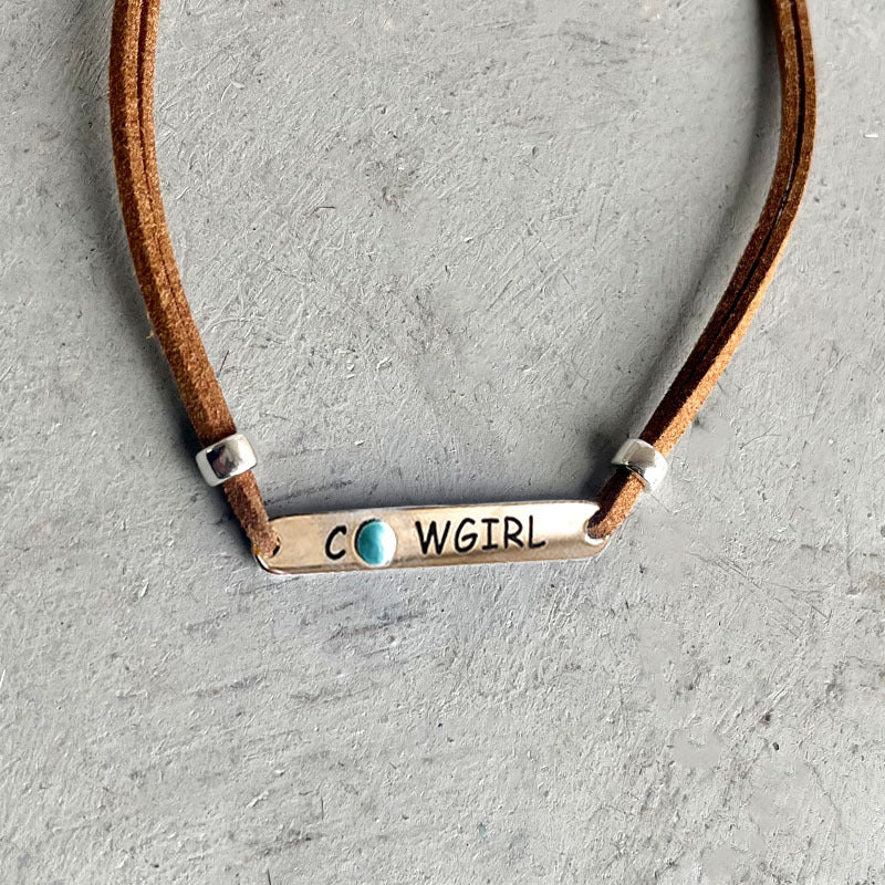 Western Turquoise Vintage Geometric Cross Necklace - product image 3