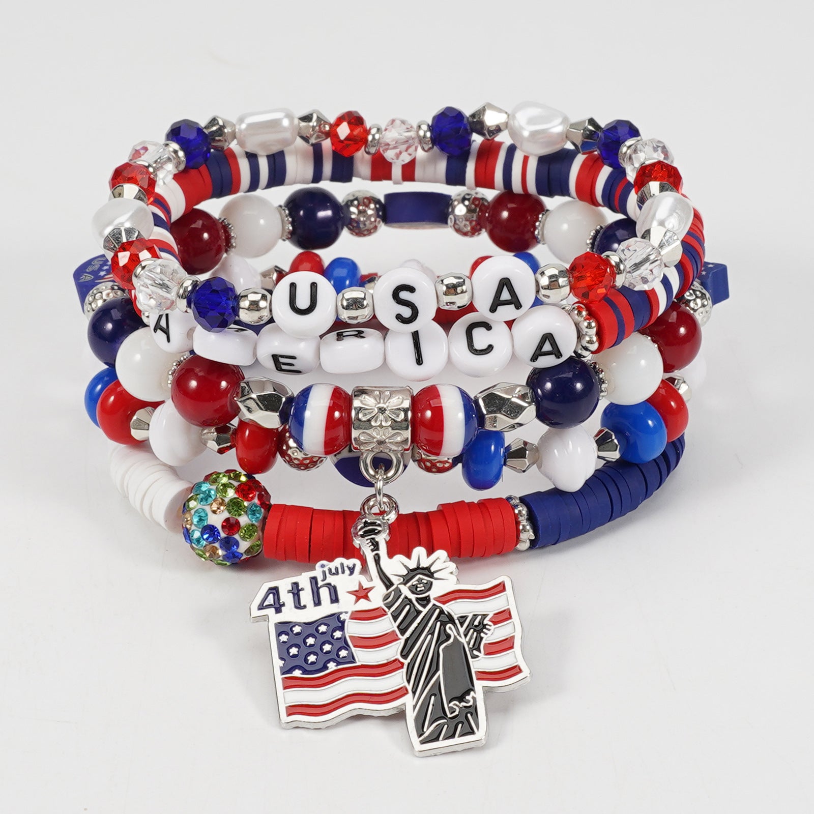 Flag Beaded Bracelet - product image 15