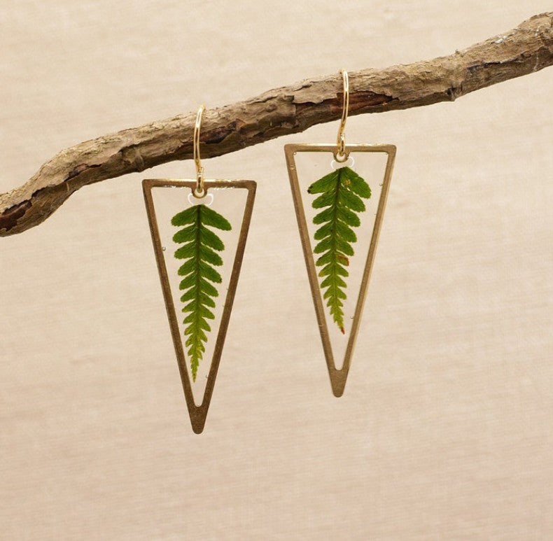 Vintage Cross Resin Earrings for Women