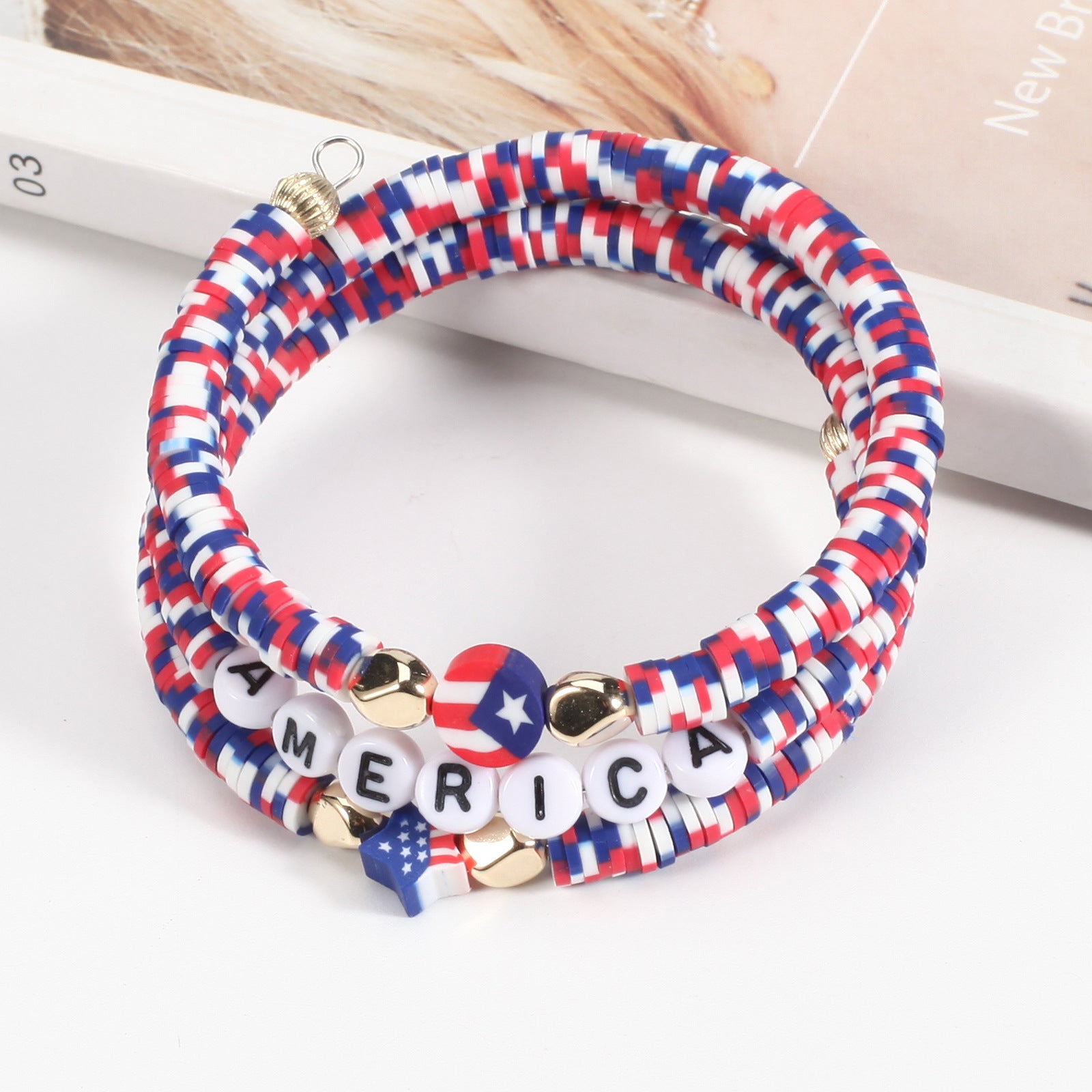 Flag Beaded Bracelet - product image 28