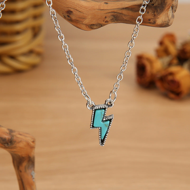 Turquoise Boho Vintage Necklace - product image 3