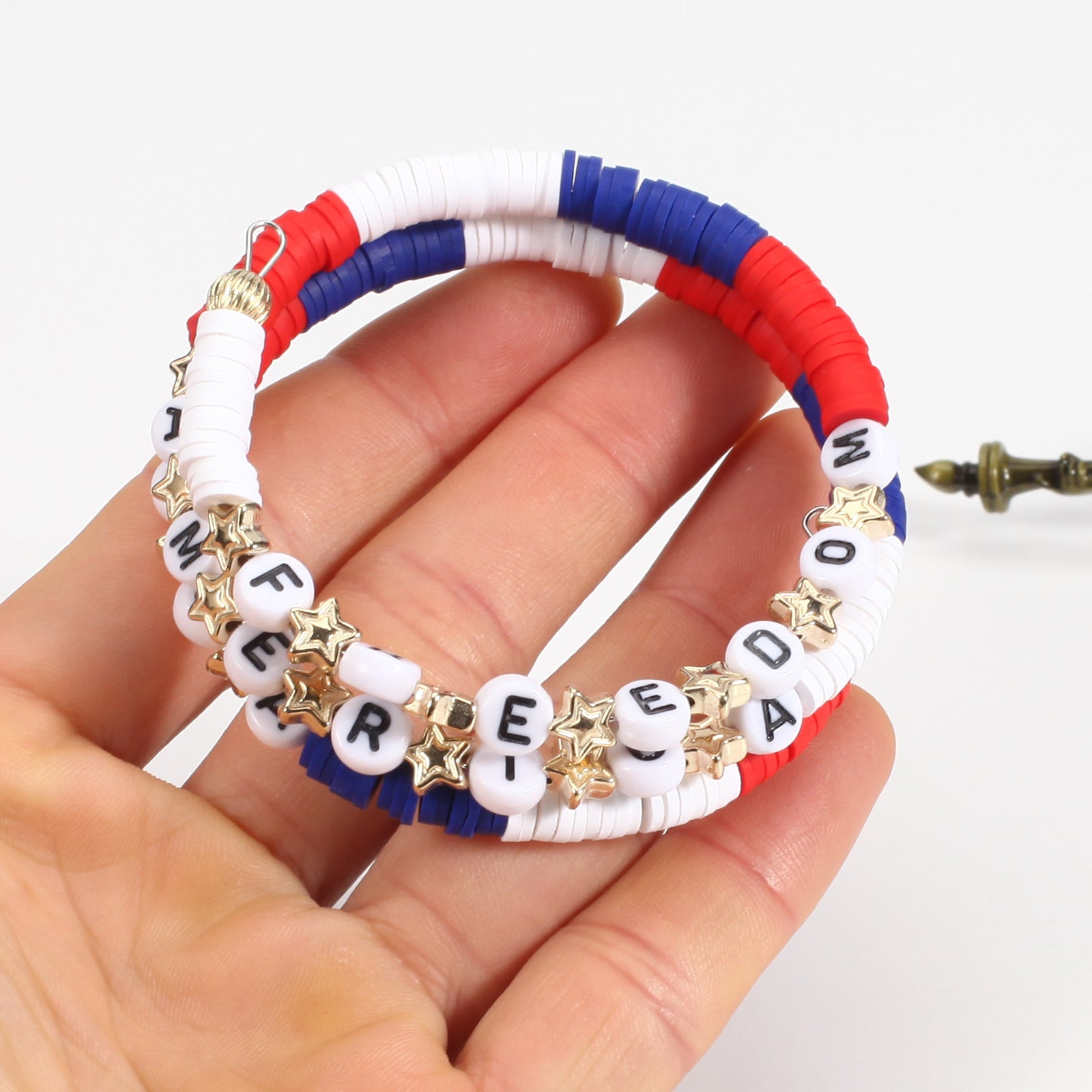 Flag Beaded Bracelet - product image 37