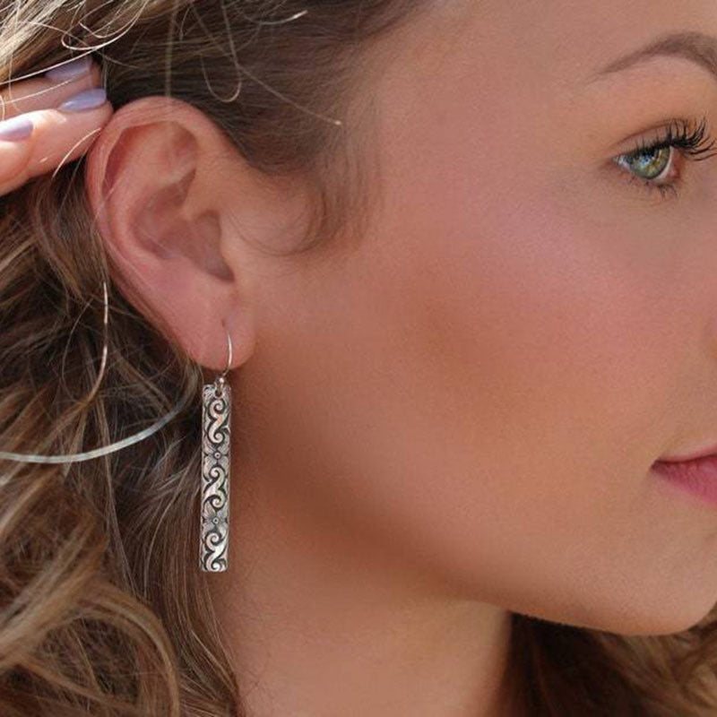 Vintage Geometric Earrings for Women - product image 2