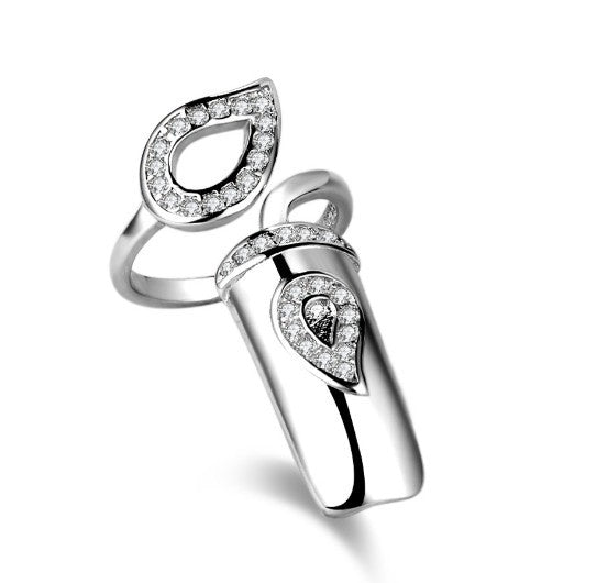 Personalized Fashion Creative Open Design Women's Ring-shaped Nail Rings with - product image 7