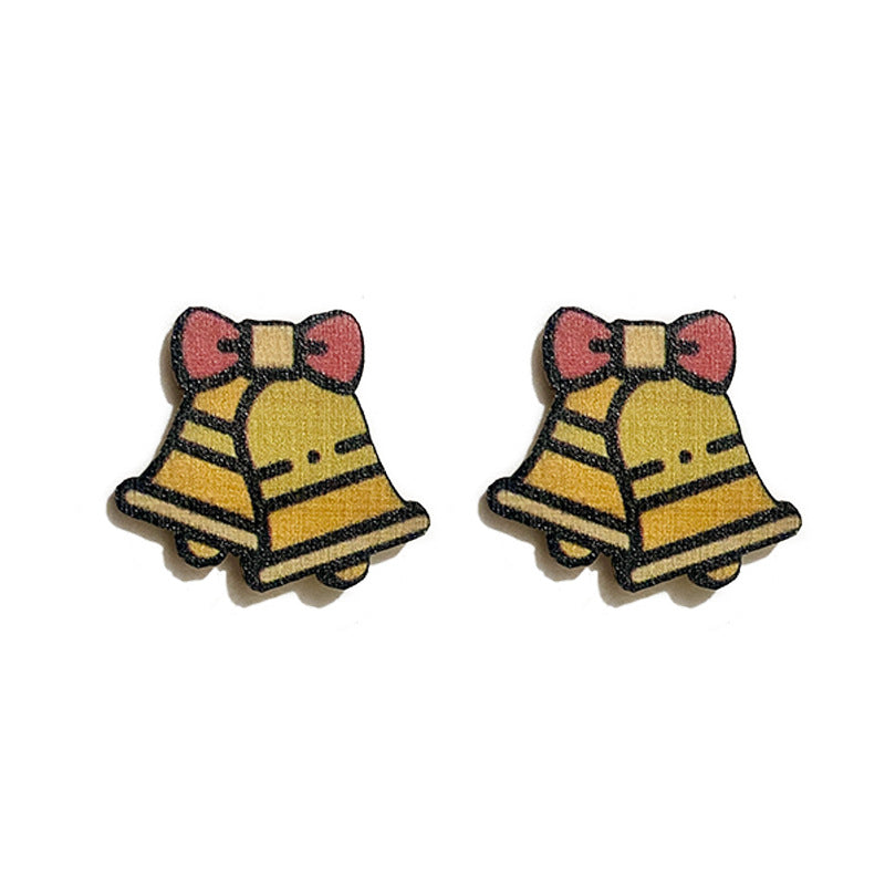 Statement Cross Wood Earrings - product image 19