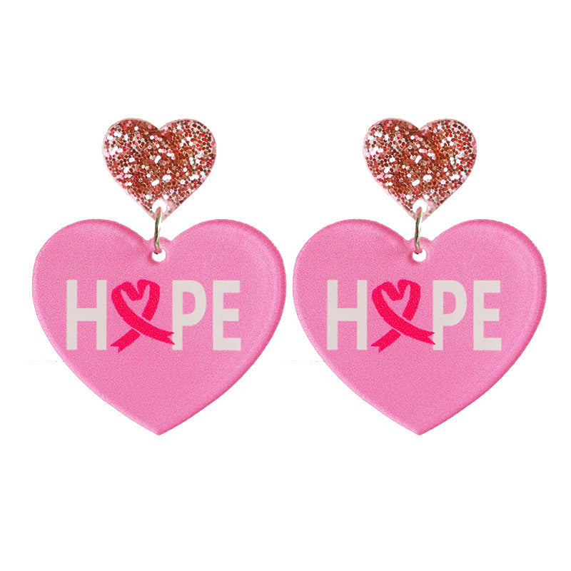 Cross Acrylic Earrings for Women - product image 5
