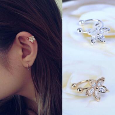 Floral Crystal Earrings - product image 1