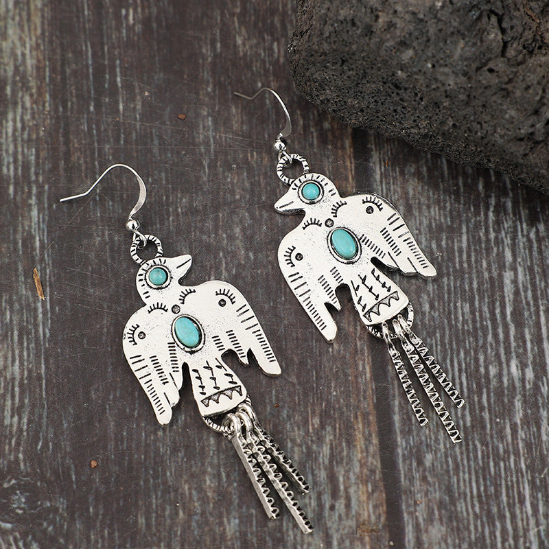 Turquoise Vintage Earrings - product image 4
