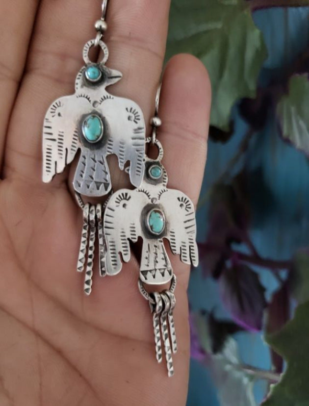 Turquoise Vintage Earrings - product image 6