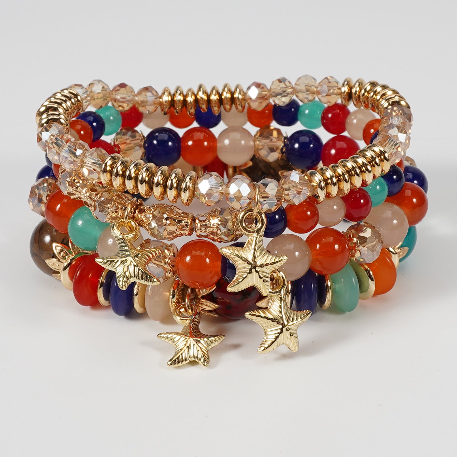 Boho Cross Beaded Crystal Necklace - product image 52