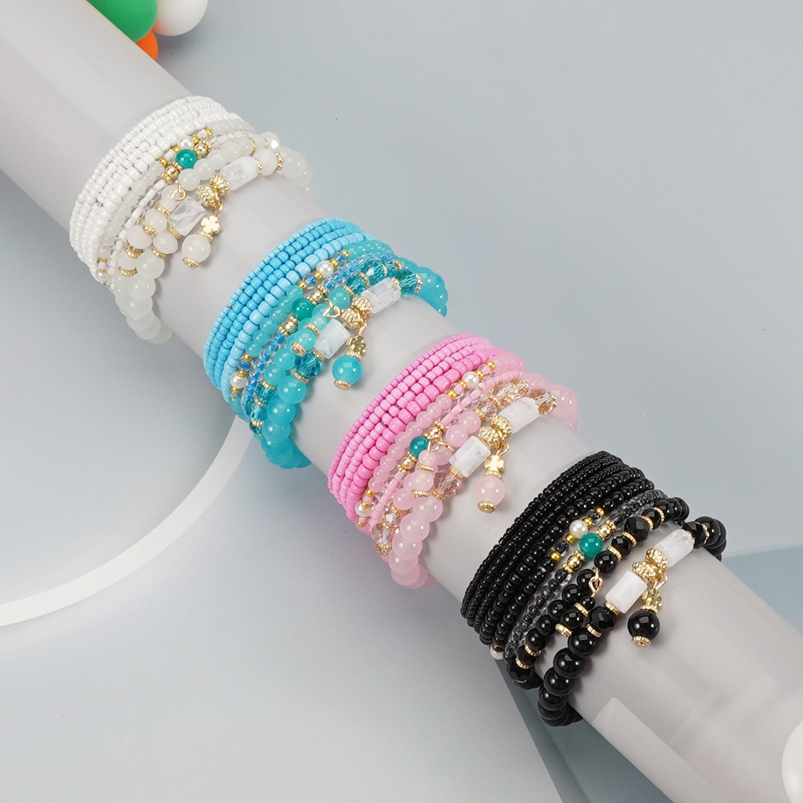 Boho Cross Beaded Bracelet - product image 3