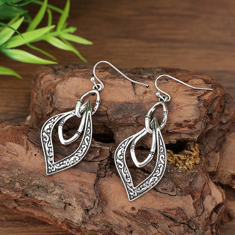 Geometric Cross Earrings - product image 2
