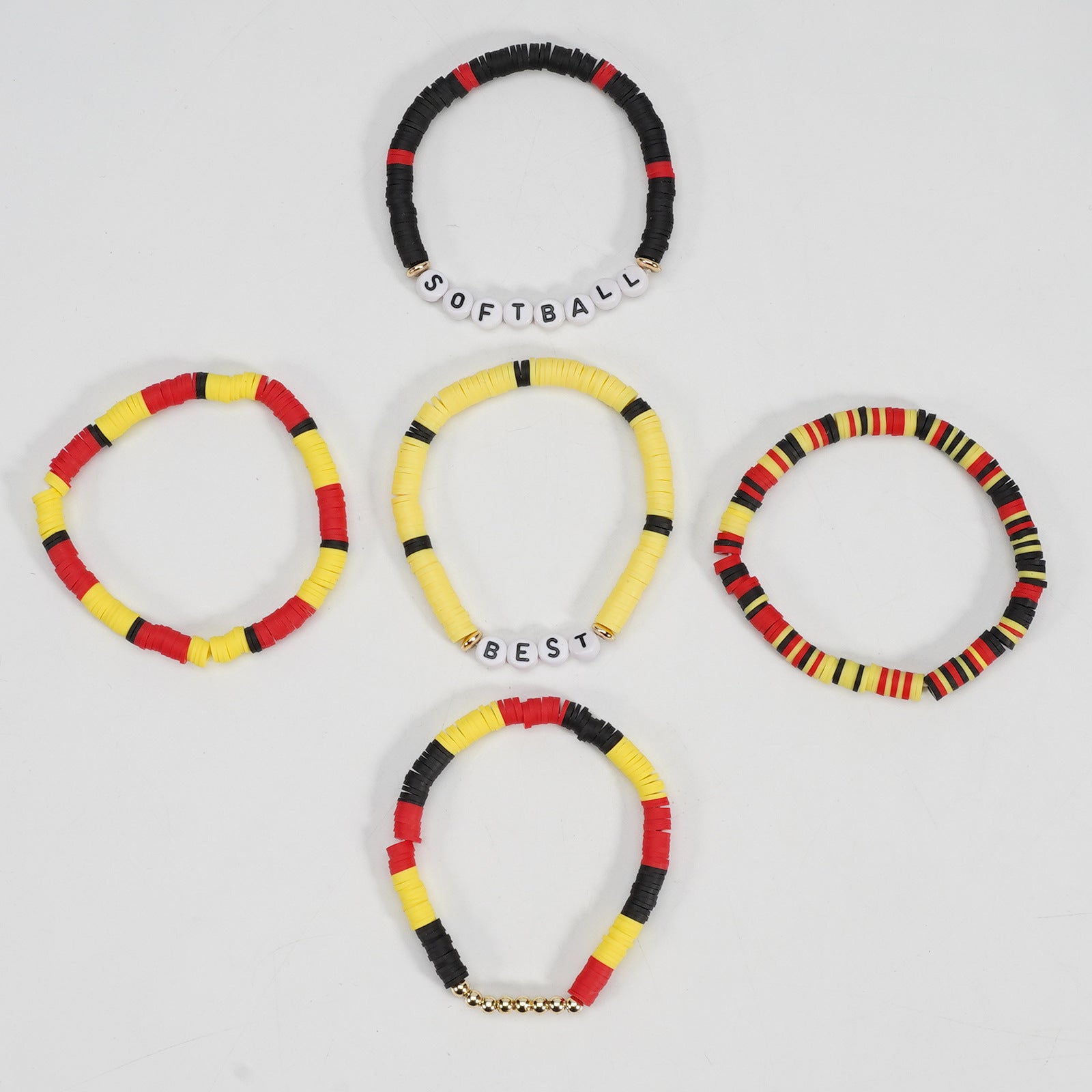 Cross Beaded Bracelet