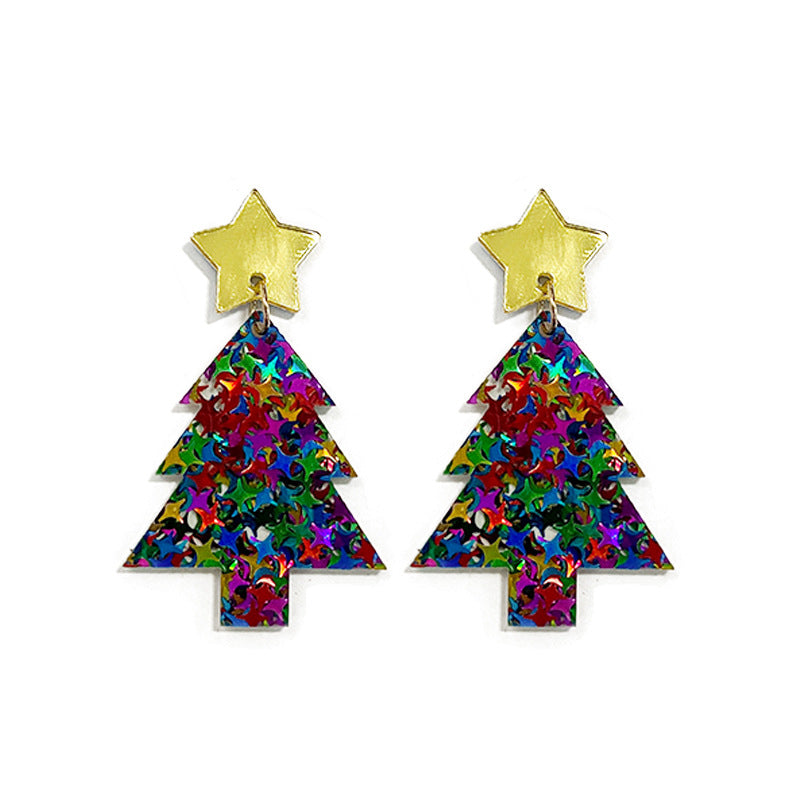 Cross Acrylic Earrings - product image 5
