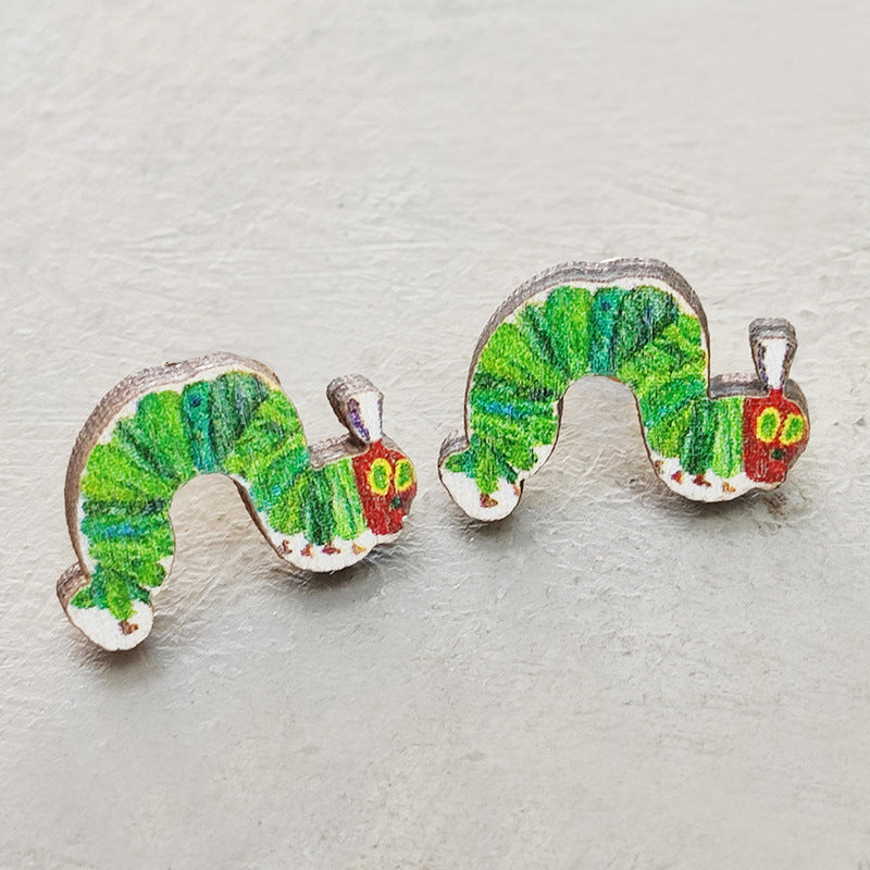 Cross Wood Earrings - product image 16