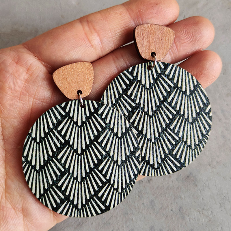 Boho Vintage Floral Earrings - product image 2