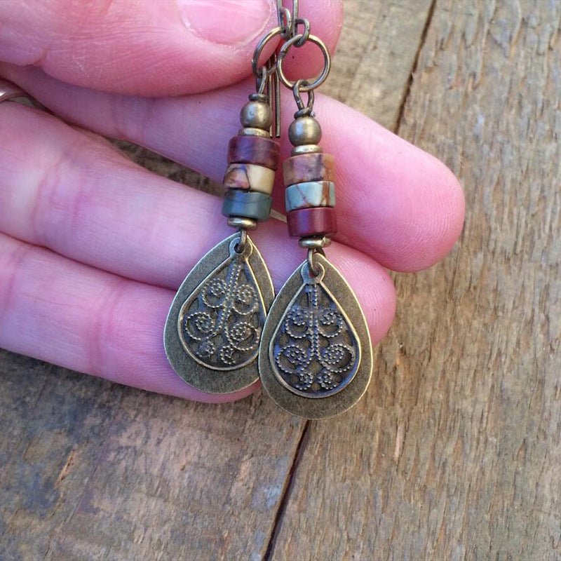 Vintage Cross Earrings - product image 3