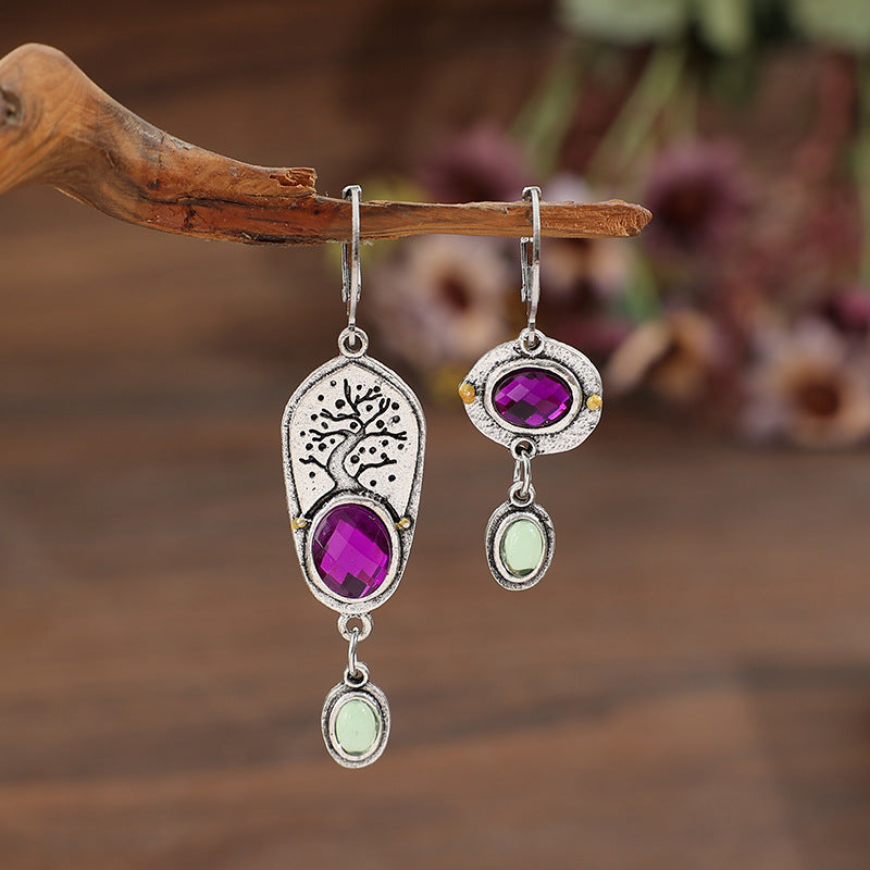 Vintage Geometric Earrings - product image 2