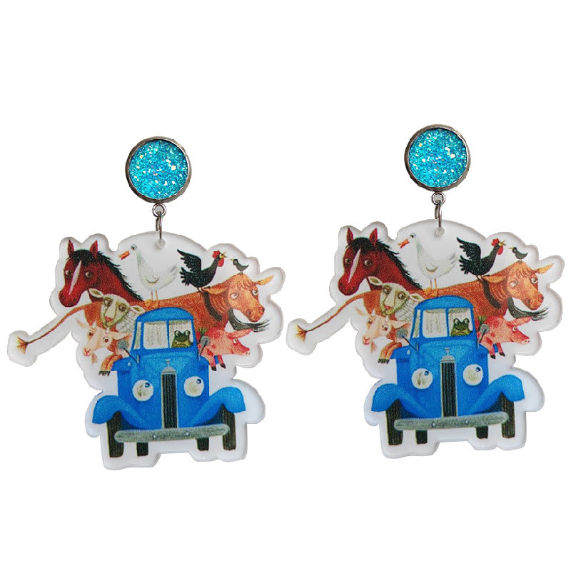 Acrylic Earrings - product image 5