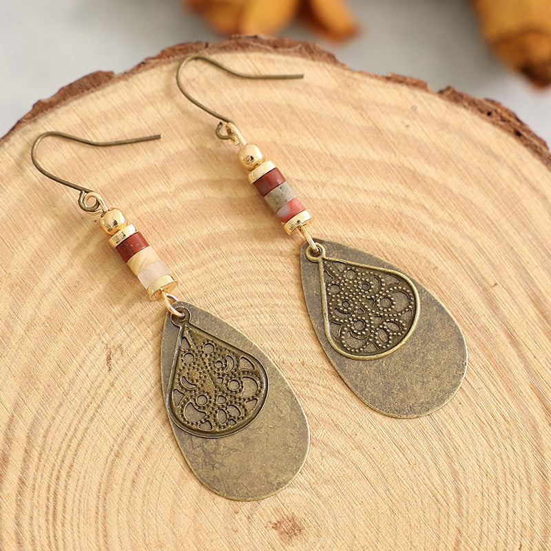 Vintage Cross Earrings