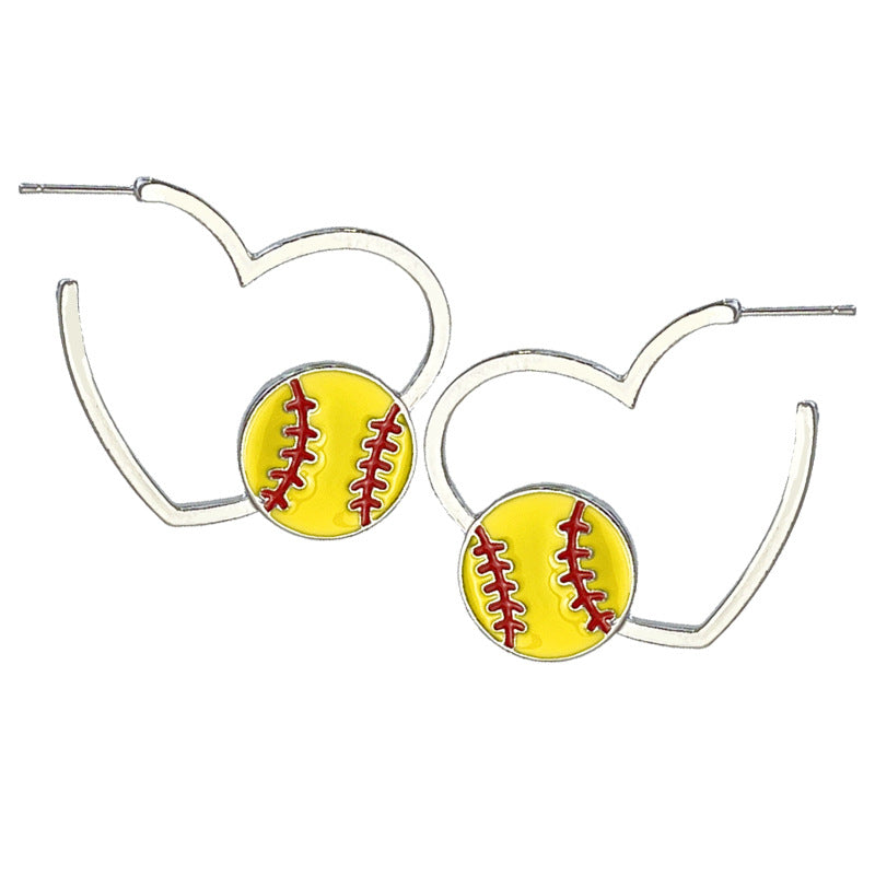 Heart Cross Earrings - product image 6