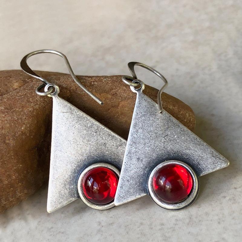 Vintage Geometric Earrings for Women - product image 2