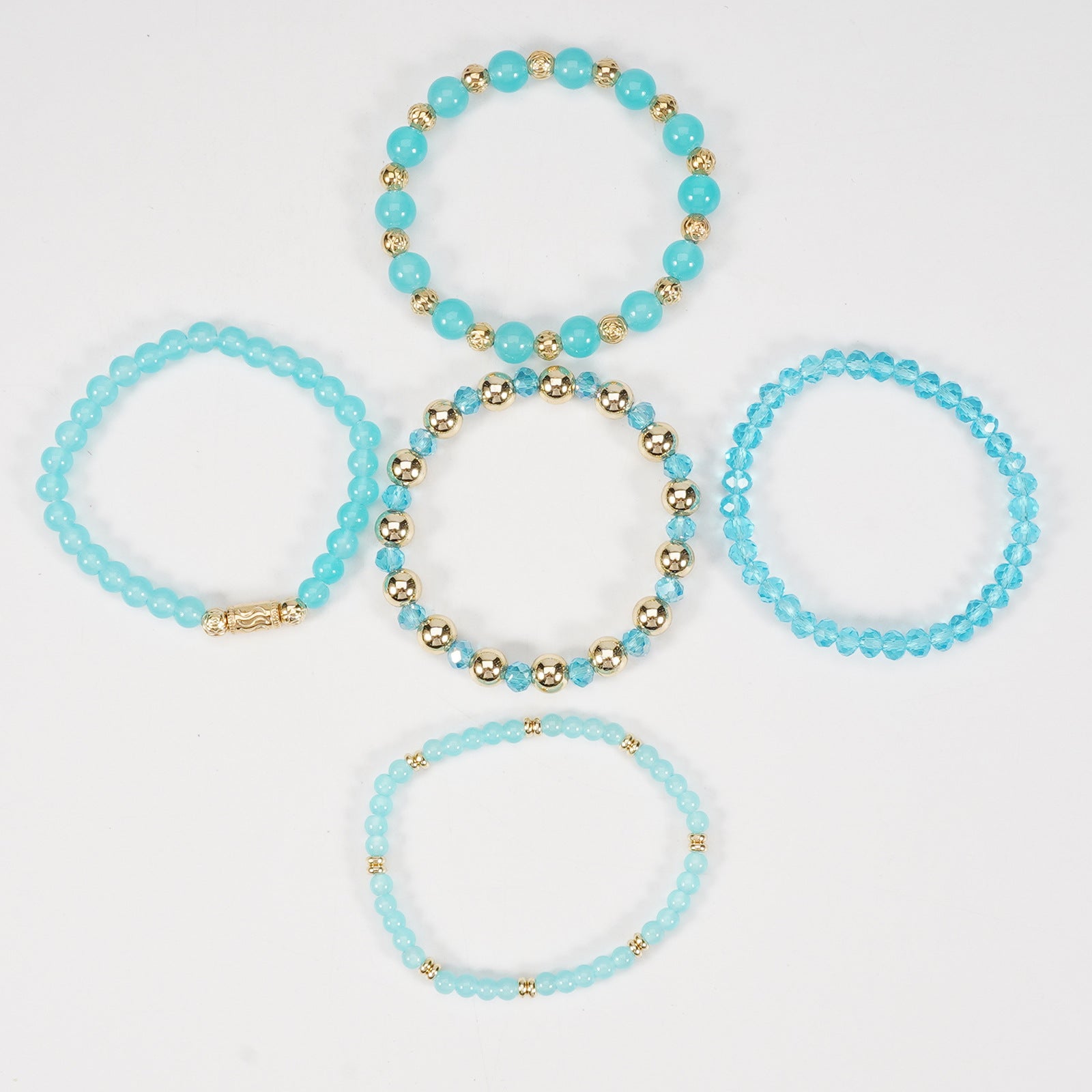 Boho Cross Beaded Bracelet for Women