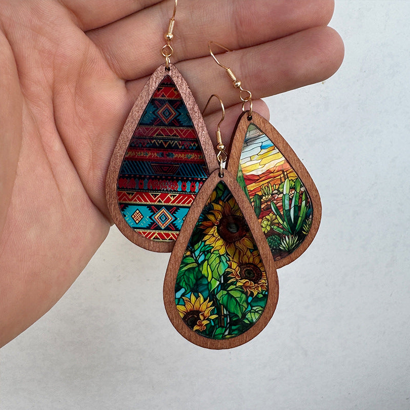 Western Acrylic Earrings - product image 1