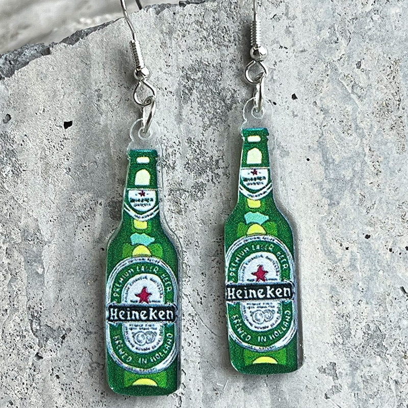 Cross Acrylic Earrings - product image 3