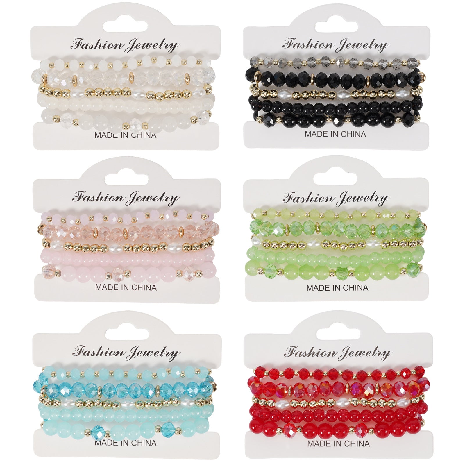 Boho Cross Beaded Bracelet - product image 1