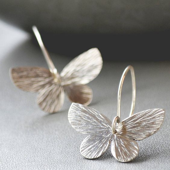 Vintage Butterfly Earrings